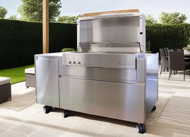 Modulo cucina da esterno con piano lavoro